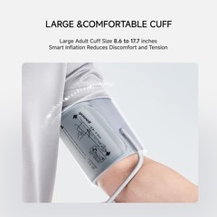 yuwell Blood Pressure Monitor, Large Upper Arm Large, White