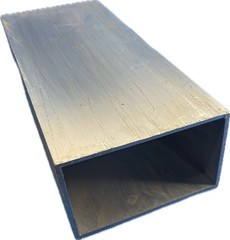 6063 Aluminum Rectangle Tube 3″ x 5″ x 12″ Long x 1/8″ Wall– 3″ x 5″ Box Tube
