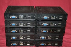 Lot of (10) Micros Oracle DT166 P/N 700876-218 windows CE 6.0 pro w/P. Supply