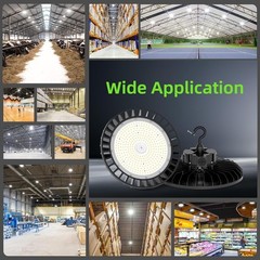 480V 45000LM 300W LED High Bay Area Light Fixture Commercial Warehouse Shop Lamp
