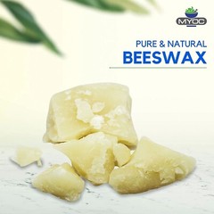 Myoc Pure Beeswax For Skin, Hand and Lip Balm Products – [110g/3.8oz].
