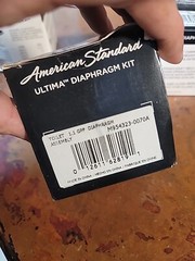 Set Of 3 American Standard M954323-0070A Diaphragm Assembly,Gray/White