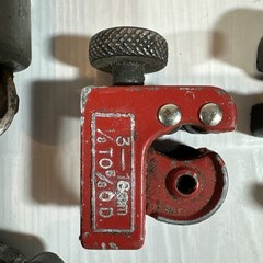 Lot of 8 different instruments,pipe cutters,Junior Tube Cutters, Husky, Gatco