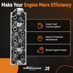 Cylinder Head Compatible with Ranger B2500 2.5L 2.3L VIN C A 1996-2001 EHF140-3