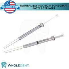 Natural Syringe Bon Graft Bovin Origin Material Sterile Dental Im plant