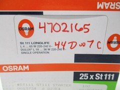 OSRAM ST111 220-240VAC (PKG OF 25) NSMP