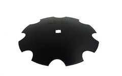 22″ Notched Disc Harrow Blade 1-1/8″ x 1-1/4″ Square 6 Gauge 5 MM Thick