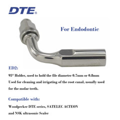 Woodpecker DTE Dental Ultrasonic Endo Tips ED1 Root Canal Cleaning Files Satelec
