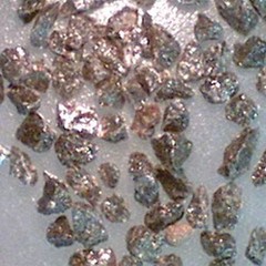 Zoro Select Aob100-50 100 Grit Blast Media, Aluminum Oxide, Brown, 50Lb Bag,