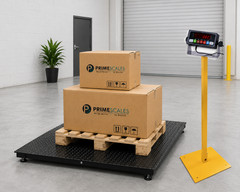 Heavy Duty 24×24 Floor Scale 10000 lb Industrial Platform