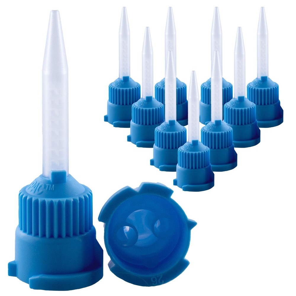 JEVOLVE Silicone Rubber Dental Impression Mixing Tips Temporary Crowns