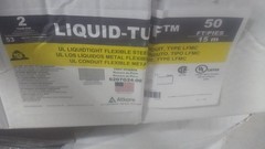 AFC 6207-24-00 2 In Trade Size 50 Ft L Liquid-Tight Flex Metal Conduit