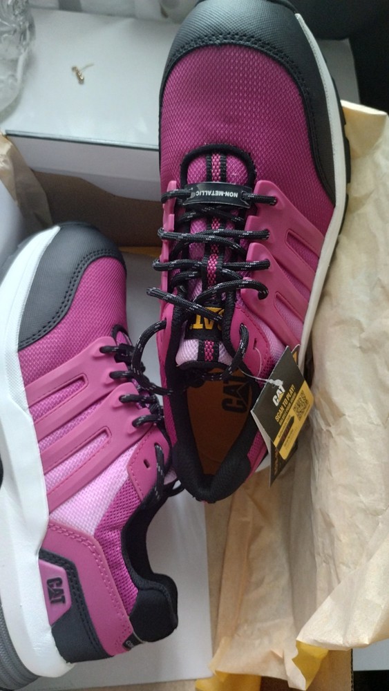 Caterpillar Streamline 2.0 Women’s Composite Toe Work Shoes Fuchsia 8M P91335