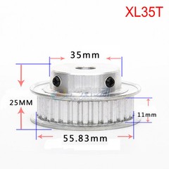 XL 10T-100T Timing Belt Pulley Synchronous Wheel Select Bore for 10mm Width Belt