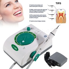 USA Dental Ultrasonic Piezo Scaler Handpiece 5 Tips Fit EMS Cavitron Woodpecker
