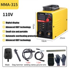 110V 300AMP Mini IGBT ARC Welding Machine Inverter DC MMA Electric Welder Stick