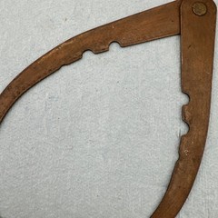 Vintage 6.5” Outside Leg Caliper – Copper With Brass