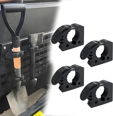 Shovel Holder & Tool Mount, Quick-Release Molle Panel Clamps for Small – 4 Pack