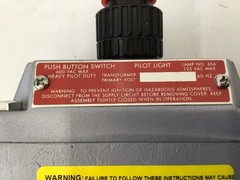 APPLETON ELECTRIC EFDB110-UM1 1 Gang, Head Push Button Emergency Stop