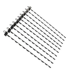 10x Hanging Merchandise Strip Chip Display Rack Retail Bagged Snack Hanger Clip