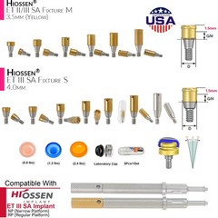 Zest Locator Abutment Cap Fits Hiossen /Zimmer/Nobel Internal Conical Connection