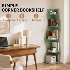 Lockers S-shaped storage corner bookshelf