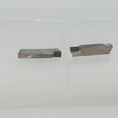 2pcs MGMN150 CBN diamond inserts carbide insert bits for steel polycrystalline