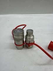 1/2’’ NPT Flat Face Hydraulic Quick Couplers, Skid Steer Hydraulic Couplers