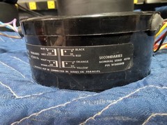 Avel-Lindberg Toroidal Power Transformer 90 VA TYPE 40/2777 NOS