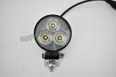 Flood LED Work Lamp Assembly For CAT Skid Loader 289D3 277D 289D 226D 239D3 249D