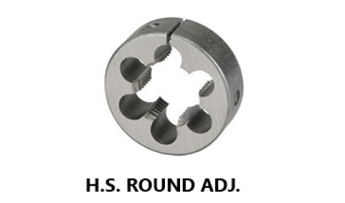 9/16-16 H.S. ROUND ADJ. BRITISH THREAD TAPS & DIES ITEM NO. 2437-273(FT)