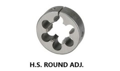 9/16-16 H.S. ROUND ADJ. BRITISH THREAD TAPS & DIES ITEM NO. 2437-273(FT)