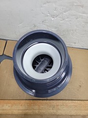 1 Sioux Chief FinishLine PVC Rough-In Adjustable Floor Drain 832-2PF Black