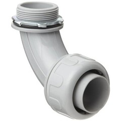 Box of 1 1/4″ Non-Metallic Liquid Tight Electrical Conduit Angle Fittings