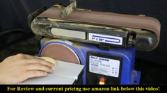 Bilt Hard Belt Disc Sander, 4 in. x 36 in. Belt & 6 in. Disc Sander Cast Iron