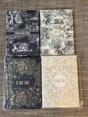 Notebook a set of 4 NEW Authentic Journal novelty　Christian Dior