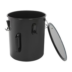 6 Gallon Grease Disposal Bucket, Large Capacity Oil Disposal Transport Container