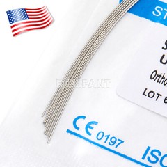 Dental Ortho Stainless Steel/NIti Super Elastic Arch Wires Round Ovoid Natural