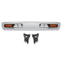 Bumper Face Bar w/ Amber Signal Lamp Bezel Kit 1996-1997 Nissan Pickup NI1002130
