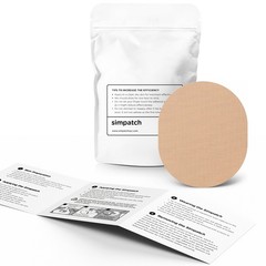 SIMPATCH Universal Adhesive Patch (25-Pack) – 25 Count (Pack of 1), Beige