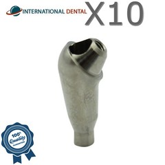 10 Dental Angled Multi Unit 45° Prosthetic NC Megagen® BlueDiamond Compatible