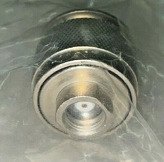 228440-1, AMP, N Type Connector Plug, Male Pin 50Ohm Free Hanging (In-Line)