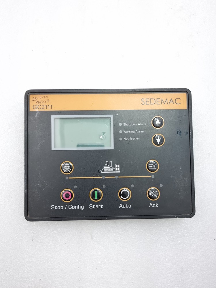 USED WORKING SEDEMAC GC2111 GENERATOR CONTROLLER GC2111 FREE FAST SHIP