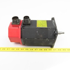 Fanuc A06B-0313-B005 127V 3Ph 8 Pole 3000RPM AC Servo Motor Pulse Coder