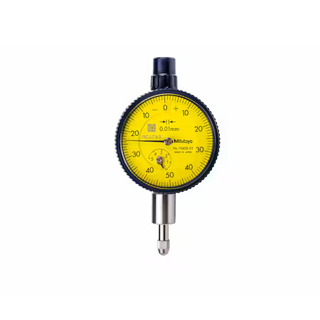 Mitutoyo 1410A Dial Indicator, 0 To 0.250 In, 0-100