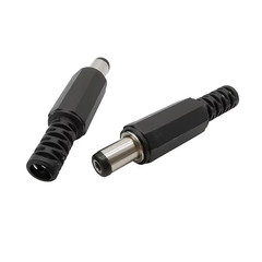 10PC Male Barrel Jack Plug Female Socket Panel Mount DC 12V Power Connectors