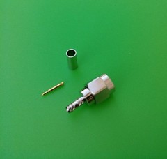 (2 SETS) SMA Male Crimp for RG174 RG136 LMR100 Cable – USA Seller