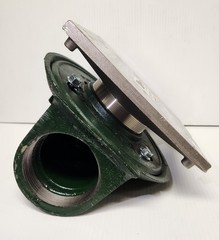 3″ FLOOR DRAIN,BODY ASSEMBLY WHIT THREADED SIDE OUTLET-WHIT 8S NIKALOY STRAINER