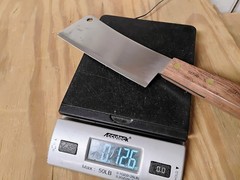 Dexter USA 6-inch High Carbon Steel Blade Cleaver Small to Med Cuts Factory 2nd