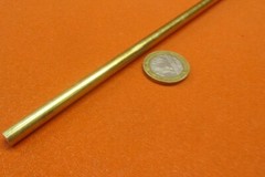 360 Brass Rod 1/4″ (.250″) Diameter x 24.0″ Length, 3 Pcs, 6 Ft